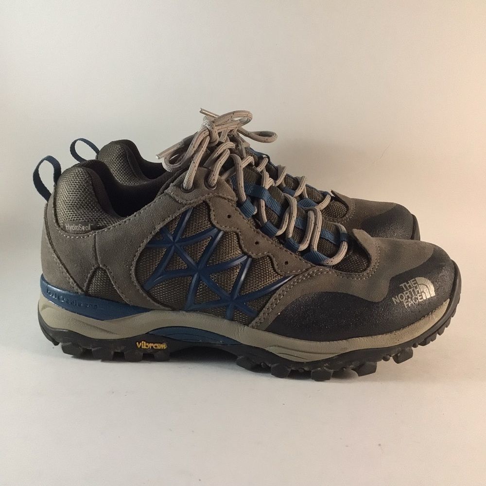 The North Face womens vibram hydro seal WP mid hiking boots brown size 6.5